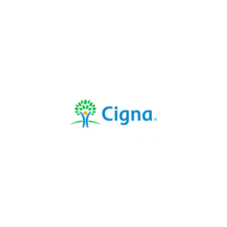 Cigna logo on white background.